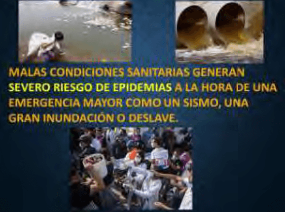Figura 13. Malas condiciones sanitarias. Elaboración propia