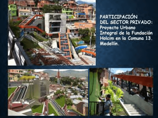 Figura 53. Participación privada en barrios de Medellín. Elaboración propia.